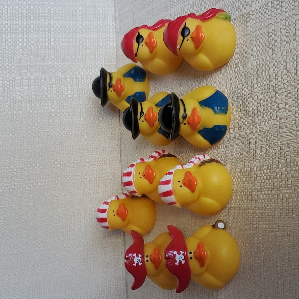 Pirates Rubber Ducks - 10 pack Bundle